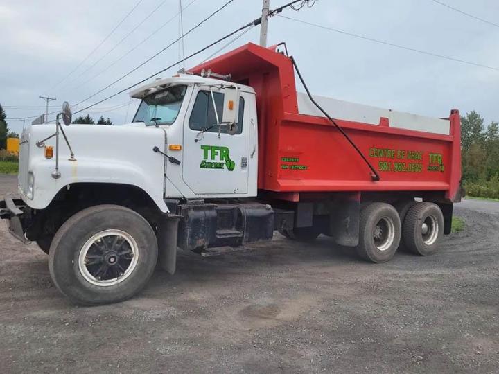 Livraison de paillis en vrac Saint-Apollinaire