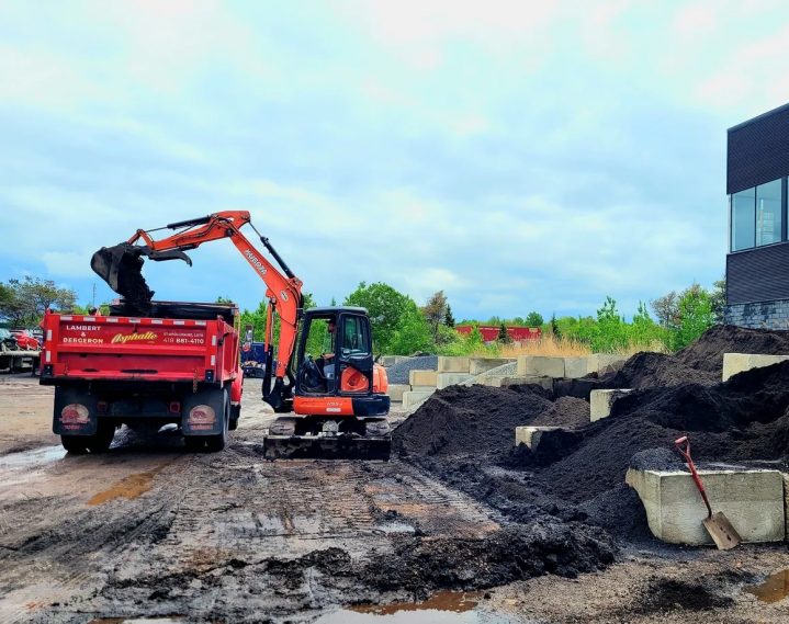 Terre en vrac Saint-Apollinaire